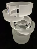 Vnitřní rovnováha - lepená broušená plastika