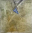 Geometrie snu - obraz olej na plátně 120x120cm