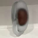 Skleněná lepená plastika -Mlčenlivé jádro