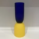 Modro žlutá váza