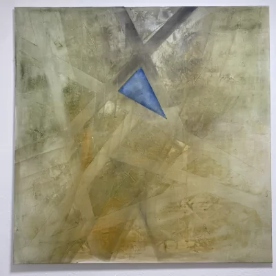 Geometrie snu - obraz olej na plátně 120x120cm