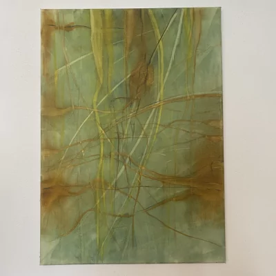 Kořeny větru - obraz olej na plátně