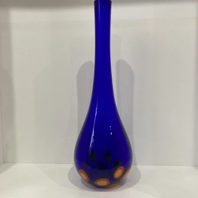 Modrá váza "Berušky"