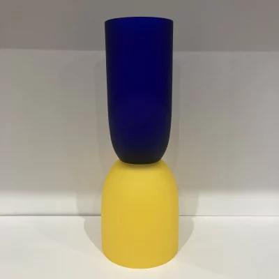 Modro žlutá váza